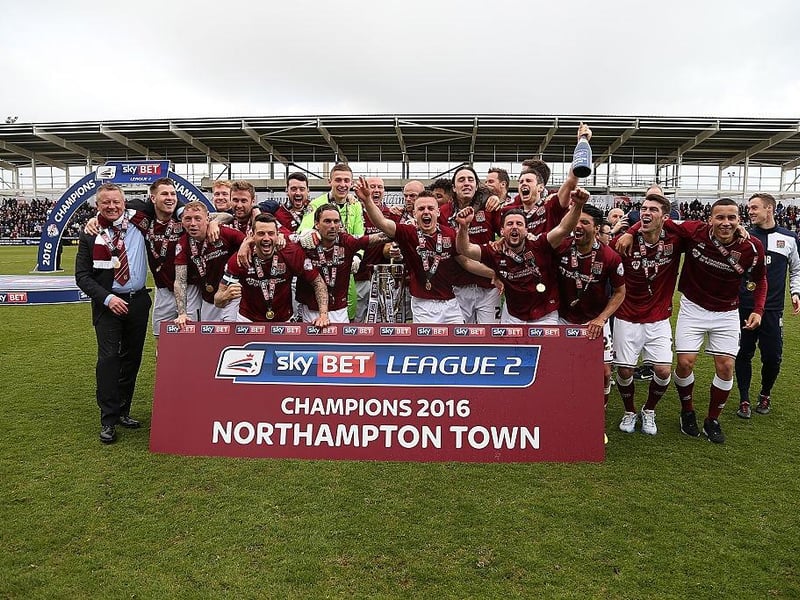1st: 99 (Cobblers). 2nd: 86. 3rd: 85. Final play-off spot: 75