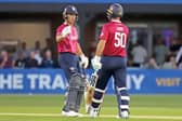Nathan McSweeney (left) and Chris Lynn both scored 50s as Steelbacks beat Gloucestershire the last time the teams met at Wantage Road in May (Picture: Peter Short)