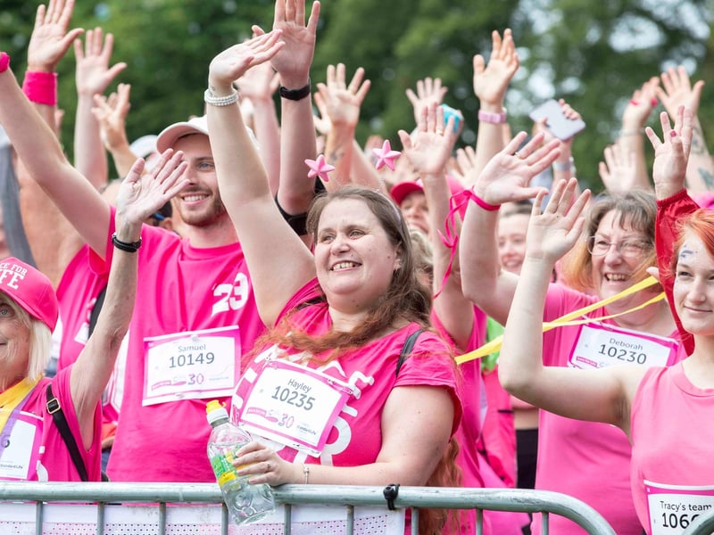 The 3k, 5k and 10k events took place in Abington Park on Sunday July 30, 2023.