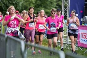 Race for Life in Abington Park in 2021. The fundraiser will be back in town this year.