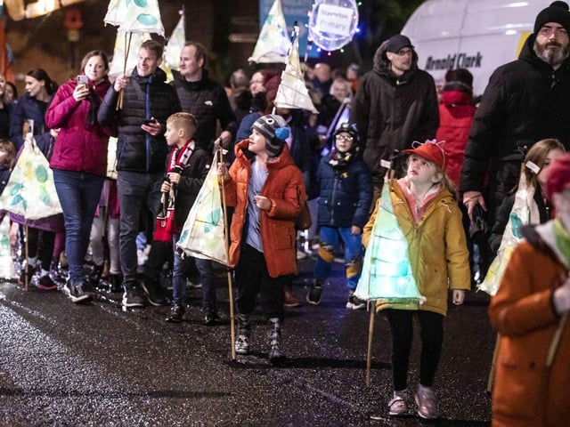 Celebrations for the festival of lights included a parade and entertainment in Northampton town centre on Saturday (November 4).