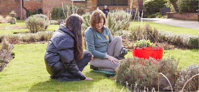 Delapré Abbey Preservation Trust’s Growing for Wellbeing project was launched to tackle community challenges.