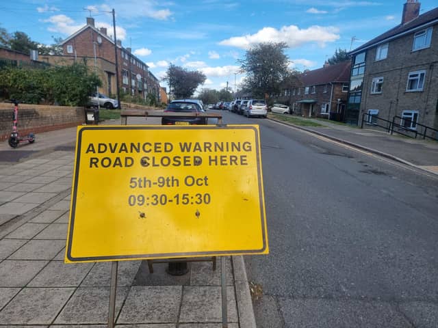 Road repairs are finally being carried out in Kings Heath