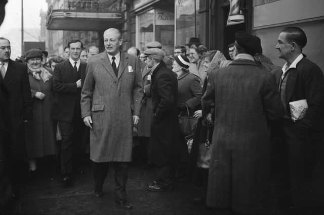 Prime Minister Harold Macmillian visits Sunderland in January 1959.