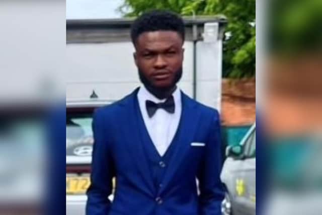 Clinton Obeng Oppong Antwi was murdered yards from his home.