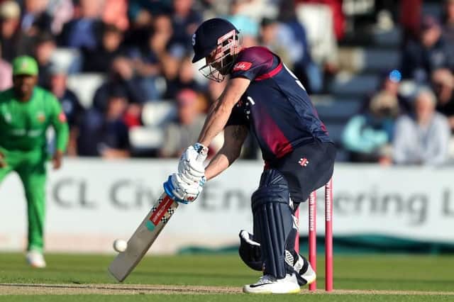 Chris Lynn will be looking to maintain his fantastic form for the Steelbacks when they play Lancashire Lightning on Friday night