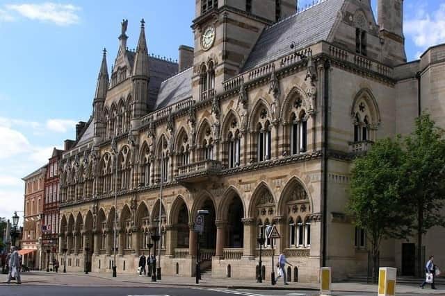 The Guildhall in Northampton town centre