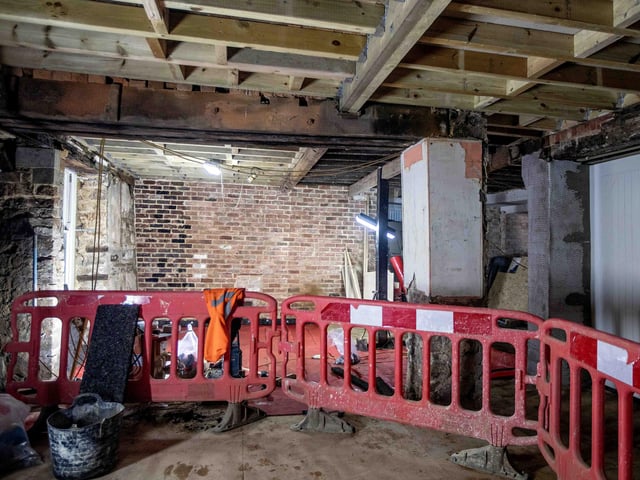 Here's how the historic Grade II Listed pub is looking so far during £3.5 million refurbishment works