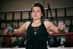 Northampton's undisputed world super-lightweight champion Chantelle Cameron (Picture: Mark Robinson / Matchroom Boxing)