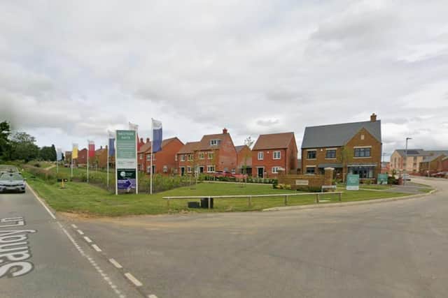 The Western Gate residential development at Norwood Farm Sustainable Urban Extension, near Harpole and Northampton.