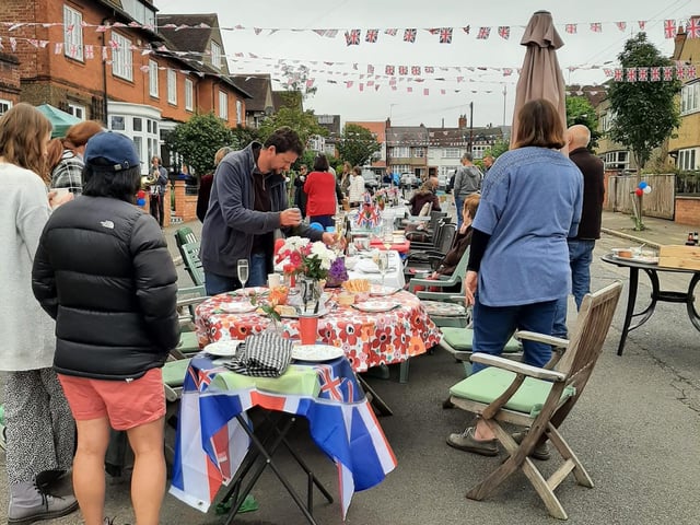 Woodland Avenue, Abington street party.