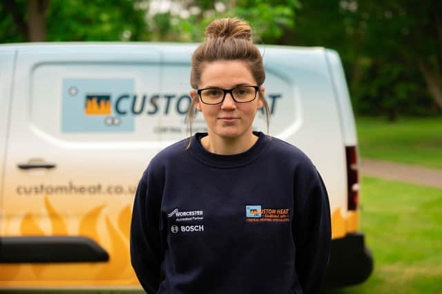 Bethany Jenkins is an apprentice for Custom Heat and says she hasn't looked back since starting