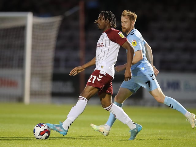 Let's face it, the Leicester City loan man only started to help Town meet the competition regulations for fielding first team players. Eppiah was committed during his 23 minutes on the pitch though, and will that little bit sharper for the run-out ... 6