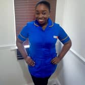 Gloria Komolafe, Nurse at Pytchley Court Care Home