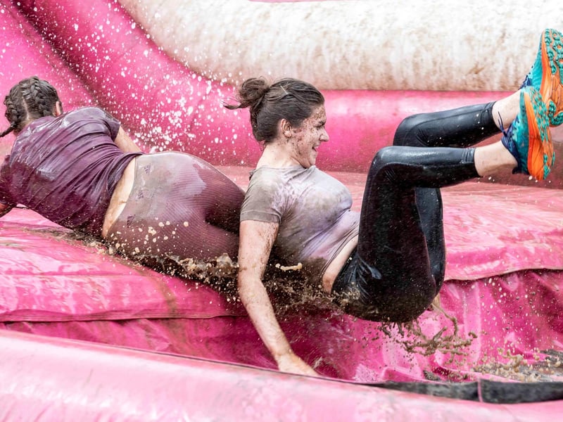 Pretty Muddy events took place in Abington Park on Saturday July 29, 2023.