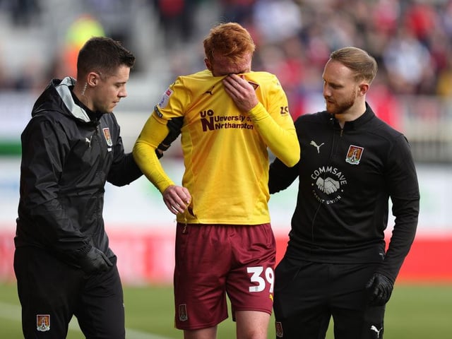 Out for the season with knee ligament damage