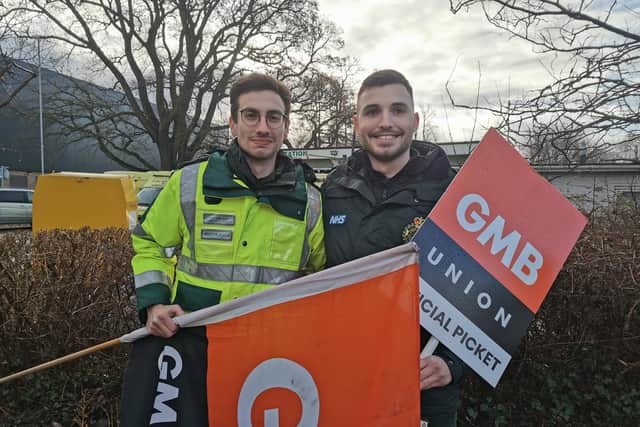Andy Nially (left) and Tom Matthews (right) said how the NHS has deteriorated in the five years they have worked in the industry