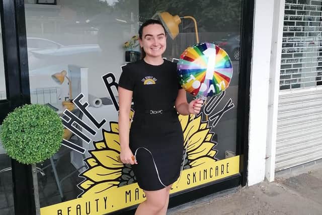 The salon is run by Rebecca Kelsey, who achieved her dream of opening a salon by the time she was 30 and has been overwhelmed by the support.