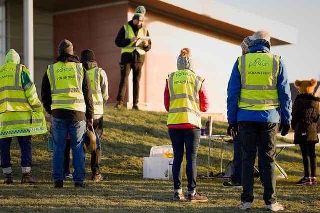 Desborough Green Space Junior parkrun start