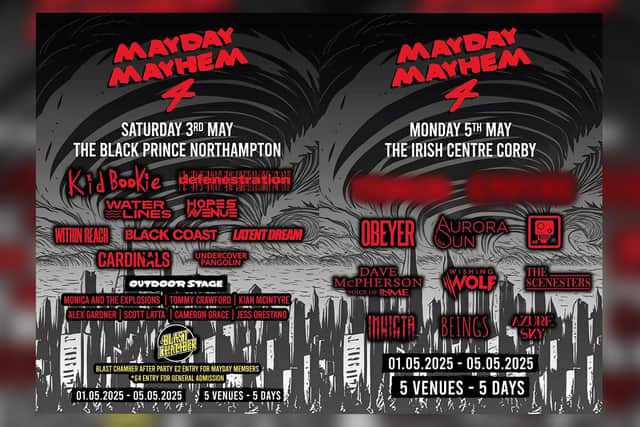 Mayday Mayhem 4 returns to venues this spring.