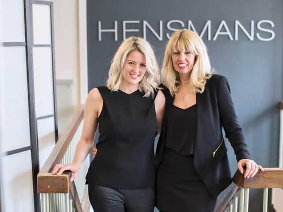 Looking back at Hensmans through the years after the owners announced the closure of the salon.
Pictured in 2021: Julie Hensman (right) and her daughter - and salon then manager - Gemma Hensman.