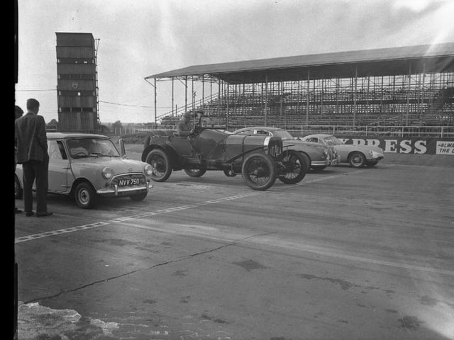 Practice day at Silverstone, September 13, 1962