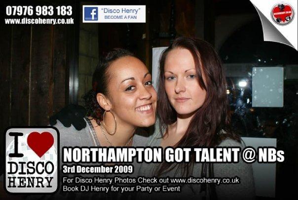 Nostalgic pictures from a night out at NB's in December 2009