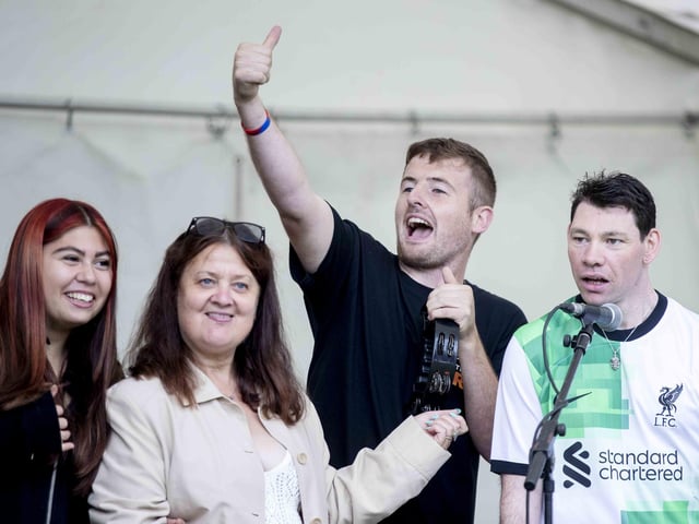 Although it is a music festival run with and for disabled individuals, it was open for all to enjoy.