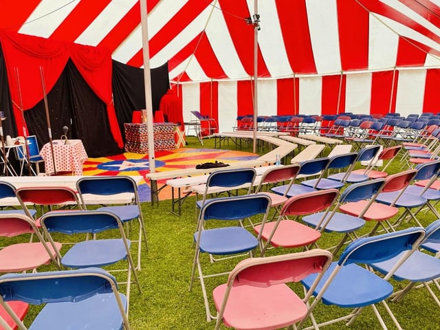 Children enjoyed the event that raised more than £3,600, which will be put towards a new outdoor classroom.