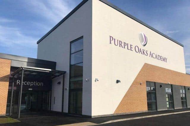 Purple Oaks Academy.