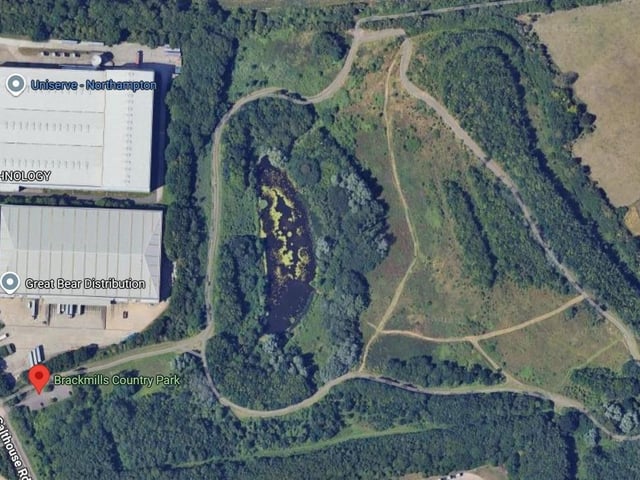Brackmils Country Park received 4.4 stars in Google reviews with one saying "great walk hidden amongst the trees around this industrial estate" and another adding "very close to the industrial estate. Good for local dog walkers but not good on a bike too many thorn bushes".