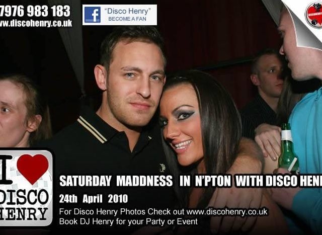 Nostalgic pictures from a night out on the town 13 years ago