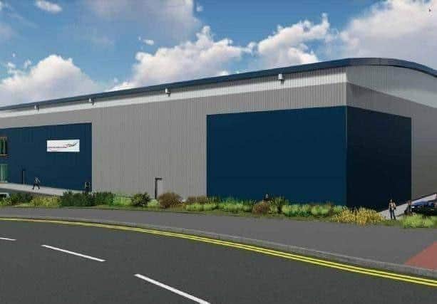 An artist's impression of what the warehouse could look like