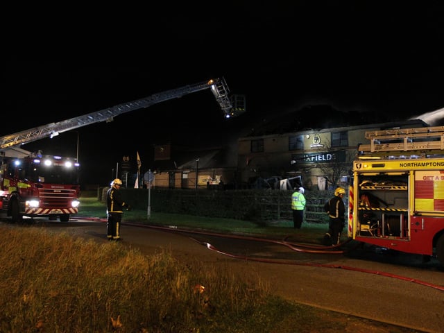 2015 - Fire at the Sixfields Tavern pub.