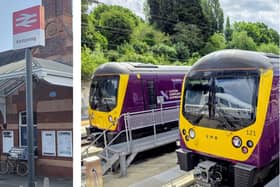Kettering station/360 Connect trains/IMG