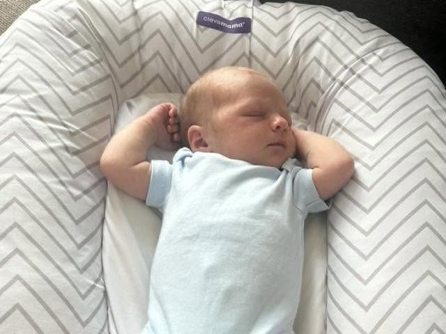 Thomas Archer John born at 12.07am on June 25 at Northampton General Hospital, weighing 8lbs 10oz.