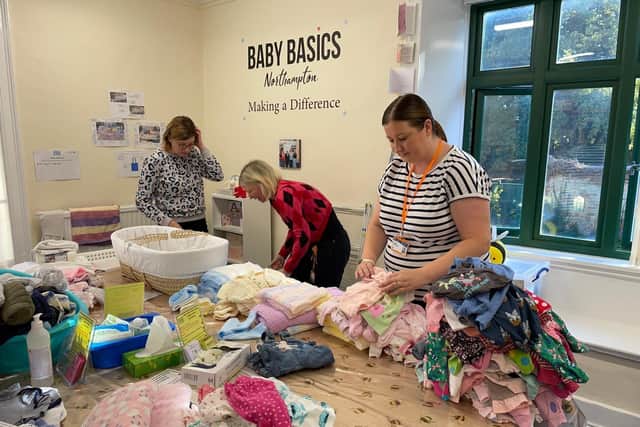 Two team members were quick to praise the Northampton community, after they recently issued a social media plea for donations as they had run out of moses baskets and sleeping suits. They were "inundated with wonderful support".