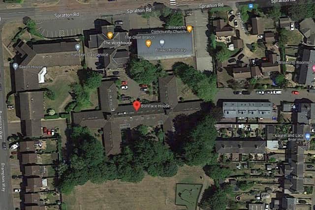 Boniface House sits on a large plot in the heart of Brixworth village