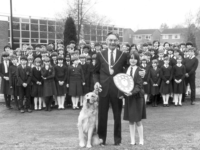 Stan James at Abington Vale Middle School 1985