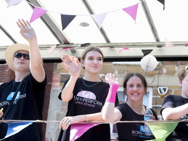 The sun shone as the carnival parade made its way through Northampton town centre on Saturday June 10.