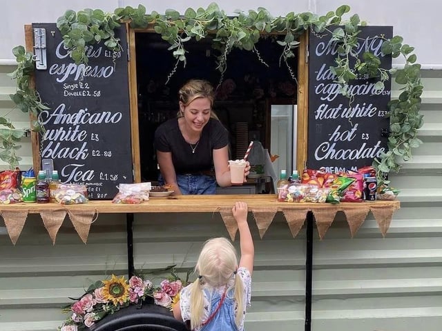 Jordan Zammit set up The Paddock Pantry while on maternity leave from her job in the emergency services, and the cafe opened to the public in July 2022. The business, which is run from a converted horsebox, attended a number of events across the county before finding its permanent home at Harlestone Firs in November 2022.
