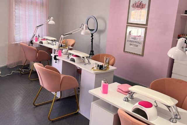 The Nail Lab, located in Castilian Street above Aurora Hairdressing, opened in March last year with the aim of providing a luxury experience to achieve healthy nails.