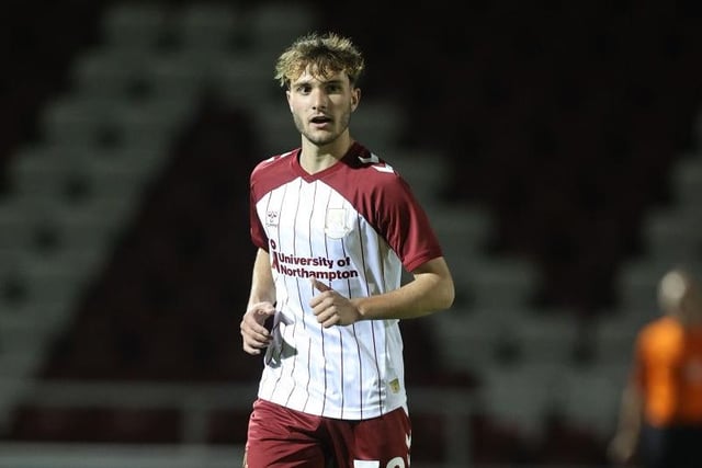 Another 16-year-old to wear Cobblers claret after coming on for the final few minutes... N/A