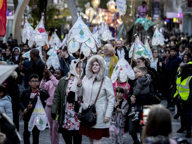 The festival of lights takes over Northampton town centre on Saturday October 15.