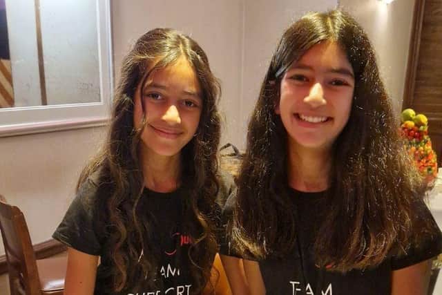 Sheena and Piyus were pleased to involve their two daughters, who finally saw the type of work they do.