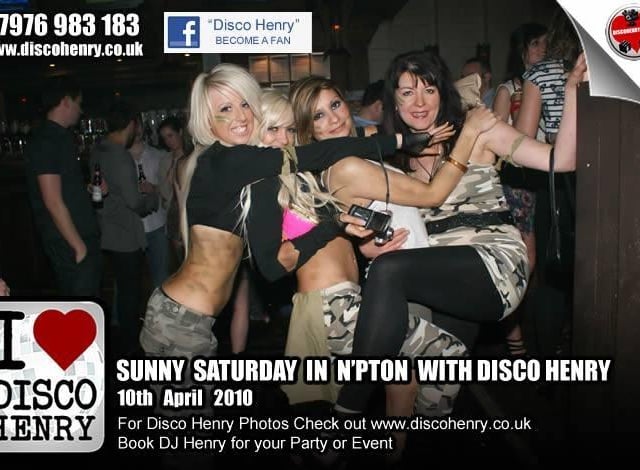 Nostalgic pictures from a night out at NB's