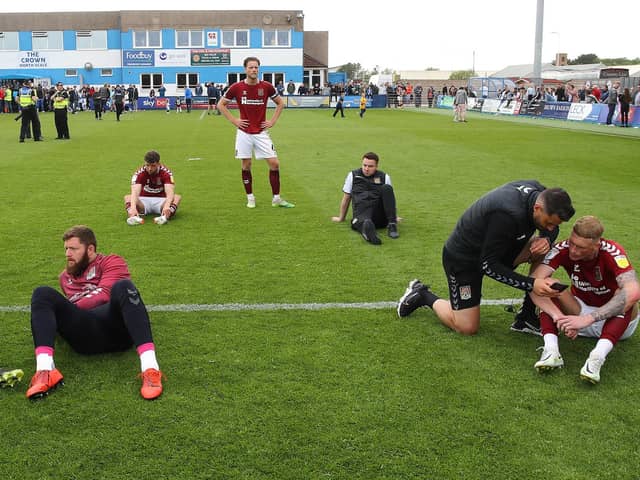Cobblers were left crestfallen after being denied promotion on the final day of last season.