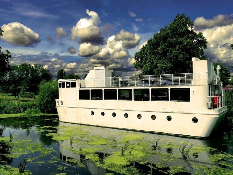 Northampton's boat restaurant, The Ark, is up for sale for £500k