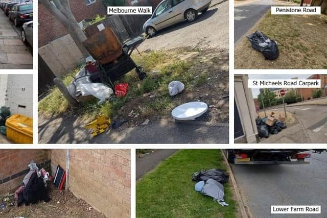 Northampton fly-tippers have been dealt with in court. Photo: WNC.
