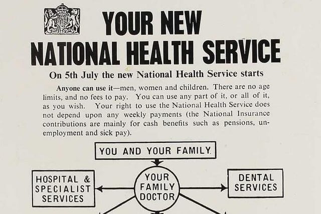 A further poster from when the NHS launched in 1948.